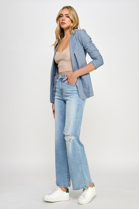 HIGH RISE RELAXED WIDE LEG