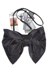 Oversize Satin Bow Convertible Clutch Swing Bag