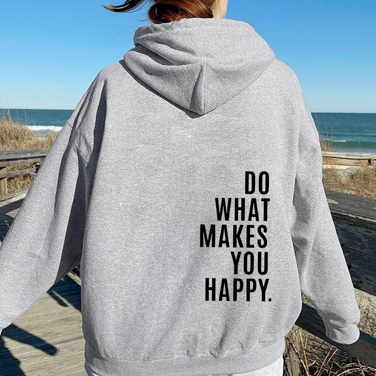 XS ---5XL Do What Makes You Happy Hooded Sweatshirt