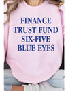 FINANCE TRUST FUND SIX FIVE GRAPHIC SWEATSHIRT