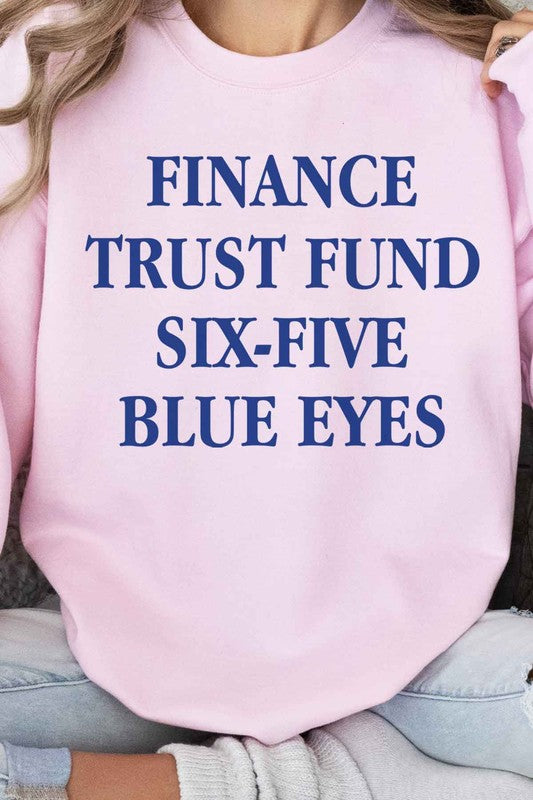 FINANCE TRUST FUND SIX FIVE GRAPHIC SWEATSHIRT