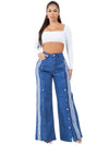 WOMEN FASHION CASUAL STYLE DENIM PANTS