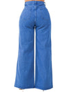 WOMEN FASHION CASUAL STYLE DENIM PANTS