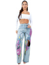 WOMEN FASHION DENIM PANTS