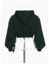 Hooded Hollow Out Faux Two-Piece Sweatshirt