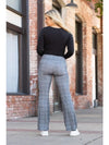 The Felicity Plaid Bootcut Leggings