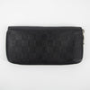 Louis Vuitton Black Damier Infini Vertical Zippy Wallet