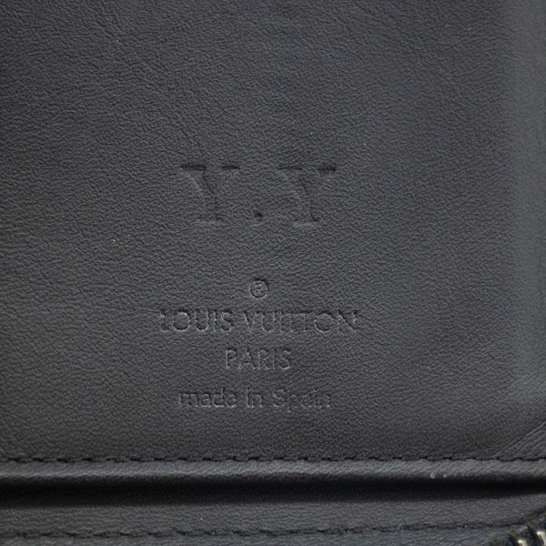Louis Vuitton Black Damier Infini Vertical Zippy Wallet