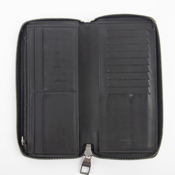 Louis Vuitton Black Damier Infini Vertical Zippy Wallet