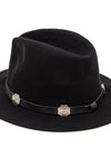 Western Concho Hat Band Fedora