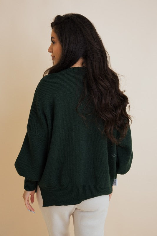 Cozy Mood Oversized Pullover Sweater
