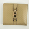 Gucci Beige Jackie Micro Guccisima Leather Compact Wallet