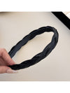 PU Leather Braided Hair Headband