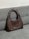 Cocoa Yacht Club Retro Rivet Shoulder Bag