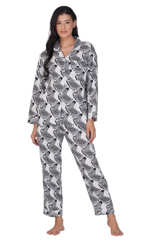Zebra Serenity Pajama set