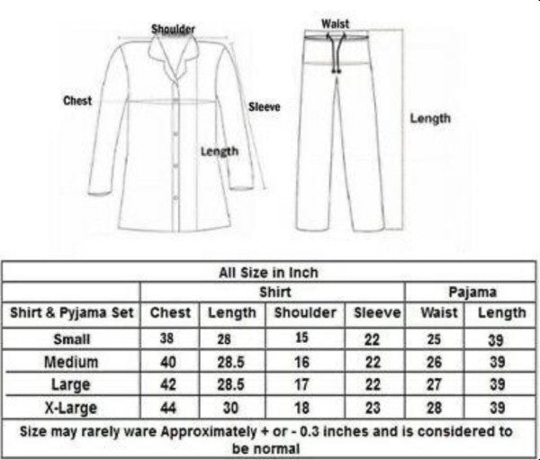 Bloom 3 Piece Women's Block Printed Pajama Set