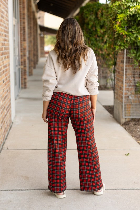 The Noelle Plaid Pajama Pants
