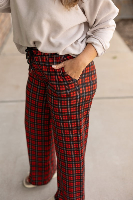 The Noelle Plaid Pajama Pants
