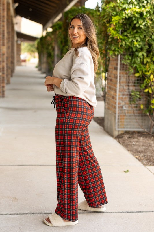The Noelle Plaid Pajama Pants
