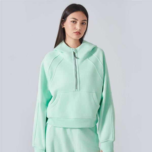 Well-in Vogue CozyForm Half-Zip Hoodie