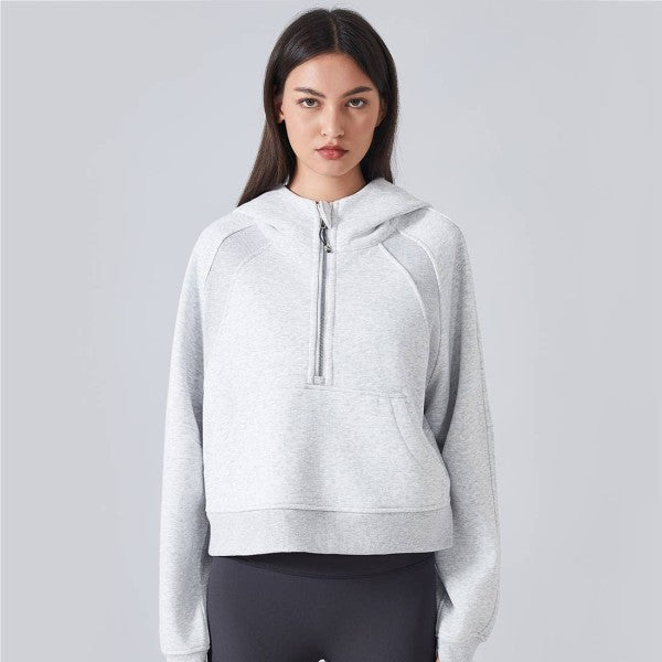 Well-in Vogue CozyForm Half-Zip Hoodie