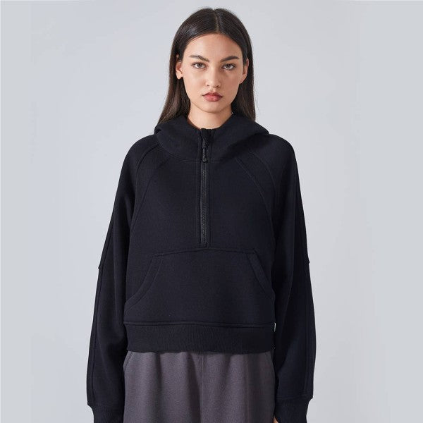 Well-in Vogue CozyForm Half-Zip Hoodie