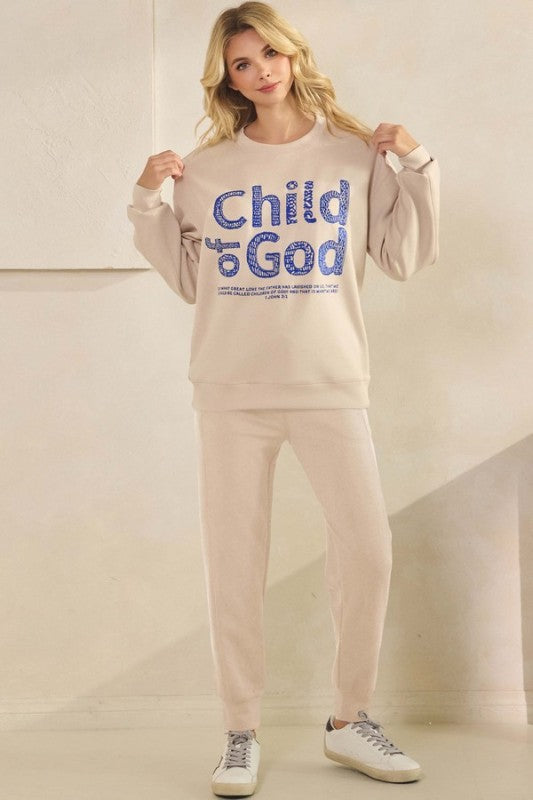Child Of God UltraComfy Pullover Sweatshirt
