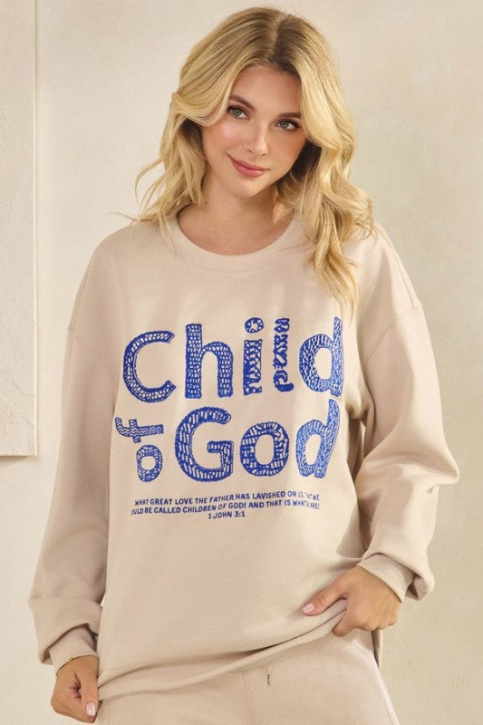 Child Of God UltraComfy Pullover Sweatshirt