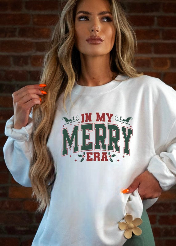 In My Merry Era Graphic Sweatshirt