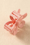 Light Pink Sweet Hollowed Flower Shape Claw Clip