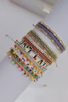 Thai Curry Boho Woven Adjustable Bracelet