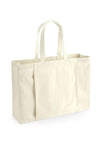 Black Canvas Large Tote Yoga Mat Bag