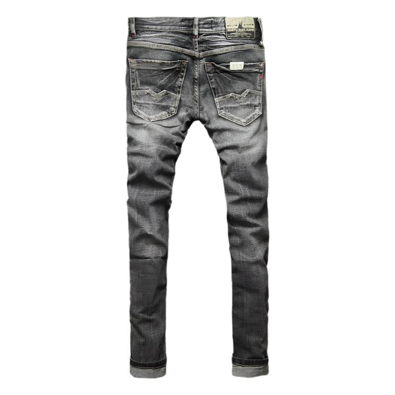 Cocoa Yacht Club Retro Slim Fit Distressed Jeans