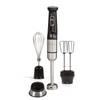 Emeril Lagass Blender & Beyond Plus Cordless Rechargeable Immersion Blender with Variable Speed, Double Beater, Black with Stainless Steel