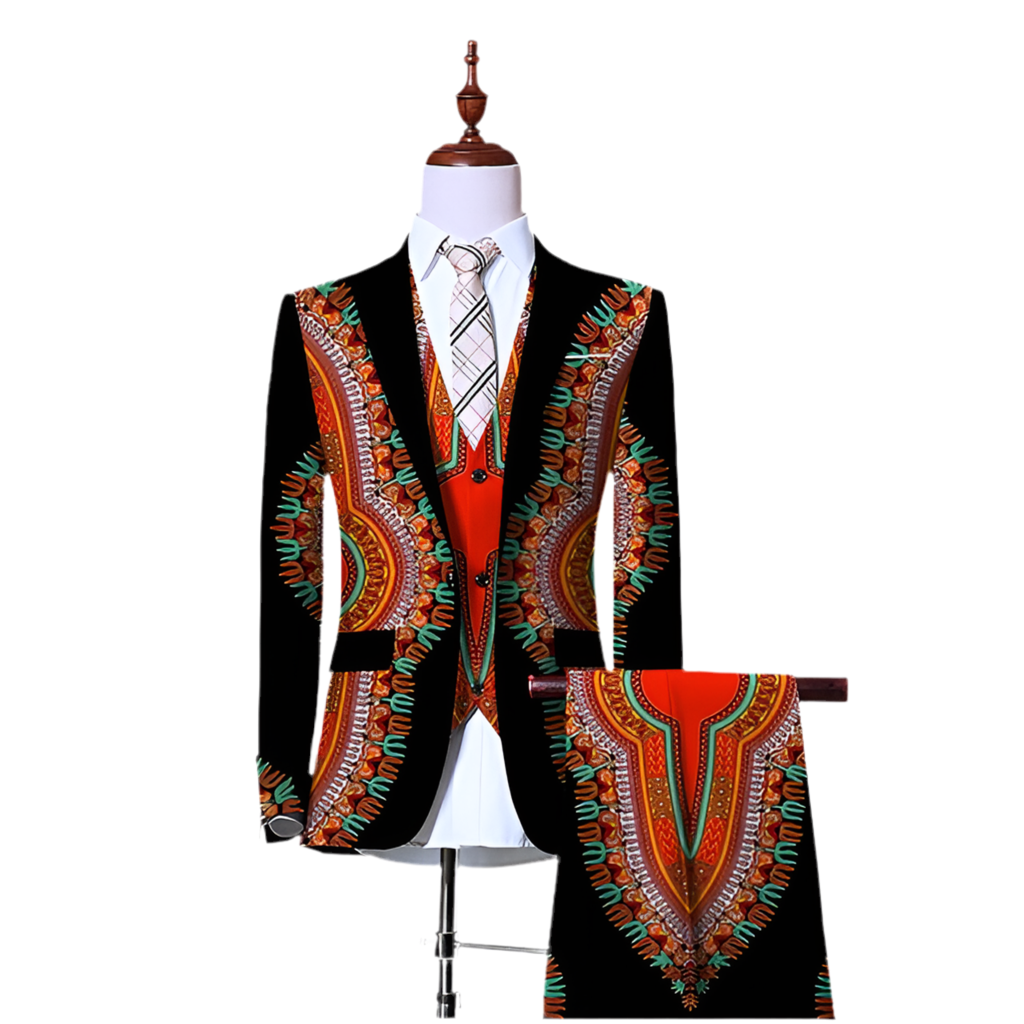 Cocoa Yacht Club 3PC African Retro Suit