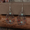 Acrylic Letter Teardrop Shape Earrings - Cocoa Yacht Club