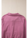 Parchment Quarter Zip Stand Neck Kangaroo Pocket Sweatshirt