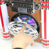 Victor Broadway II Desktop CD Jukebox with Multi-Color LED Lighting and FM Radio