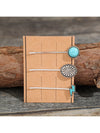 3 PCS/Set Artificial Turquoise Hair Pins