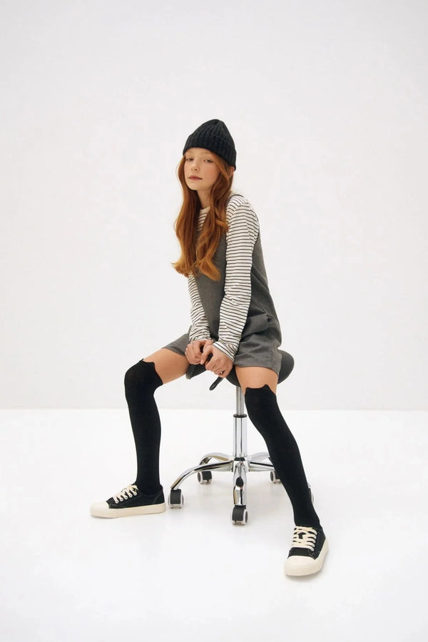 Cotton Knee-High Socks