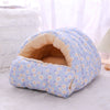 Cocoa Yacht Club Warm Cat Bed with Detachable Cat Sleeping Bag