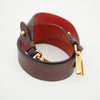 Prada Calfskin Bicolor Red x Burgundy Shoulder Bag