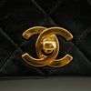 Chanel Matelasse Lambskin Black Single Flap Shoulder Bag