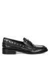 Oglavia Studs Embellished Leather Loafers