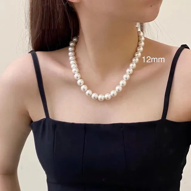 Cocoa Yacht Club French Vintage Pearl Choker