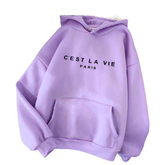 Cocoa Yacht Club C'est La Vie Paris Hooded Sweatshirt