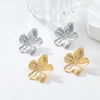 Cocoa Yacht Club Gold Flower Earrings