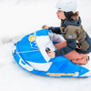 Watersports Snow Tube Bobsled for Kids and Adults w Front Snow Shield
