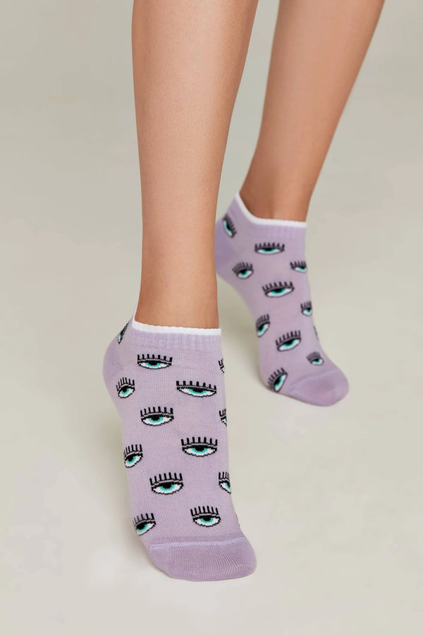 Cotton Ankle Socks Conte Classic - 438 Eyes