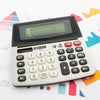 12-Digit Dual Power Desktop Calculator w/ Adjustable Display